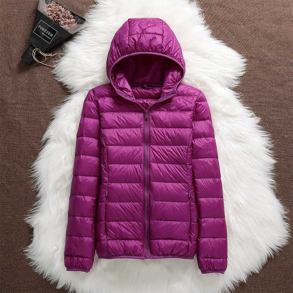 Lina | Damen Steppjacke | Leicht & mit Kapuze