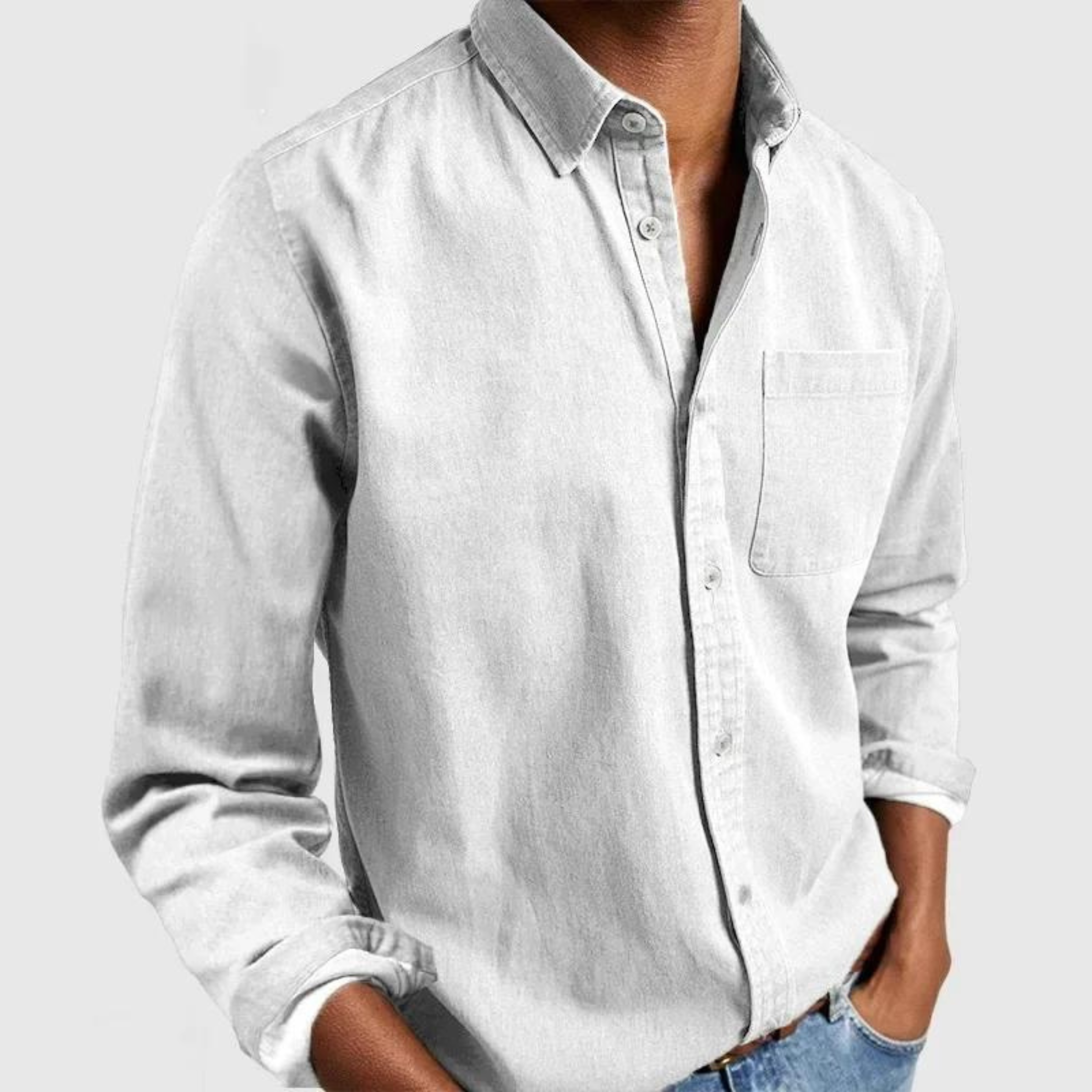 Joris | Herren Modern Zeitlos Freizeithemd | Für Stil & Leichtigkeit