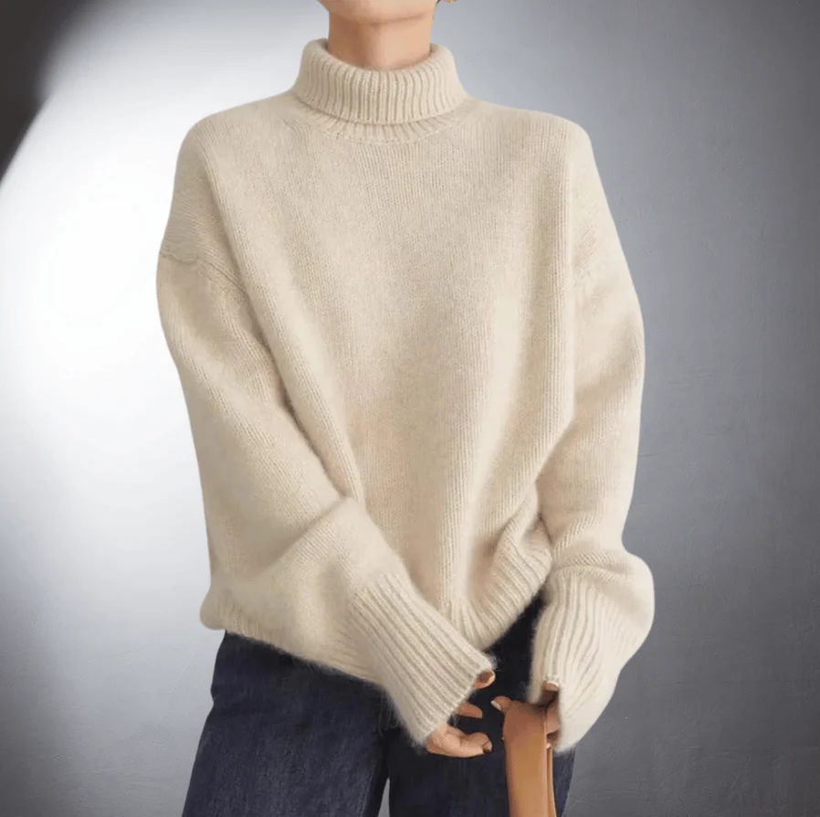 ASSUNTA | KASCHMIR-ROLLKRAGENPULLOVER