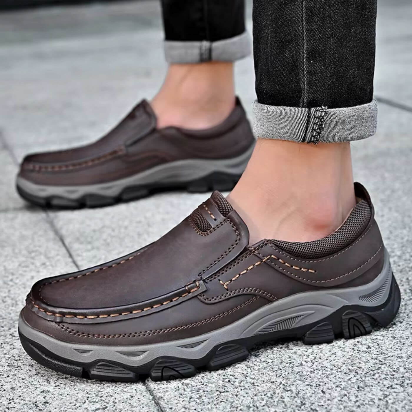 Roland™ – Handgefertigte Bequeme Lederschuhe