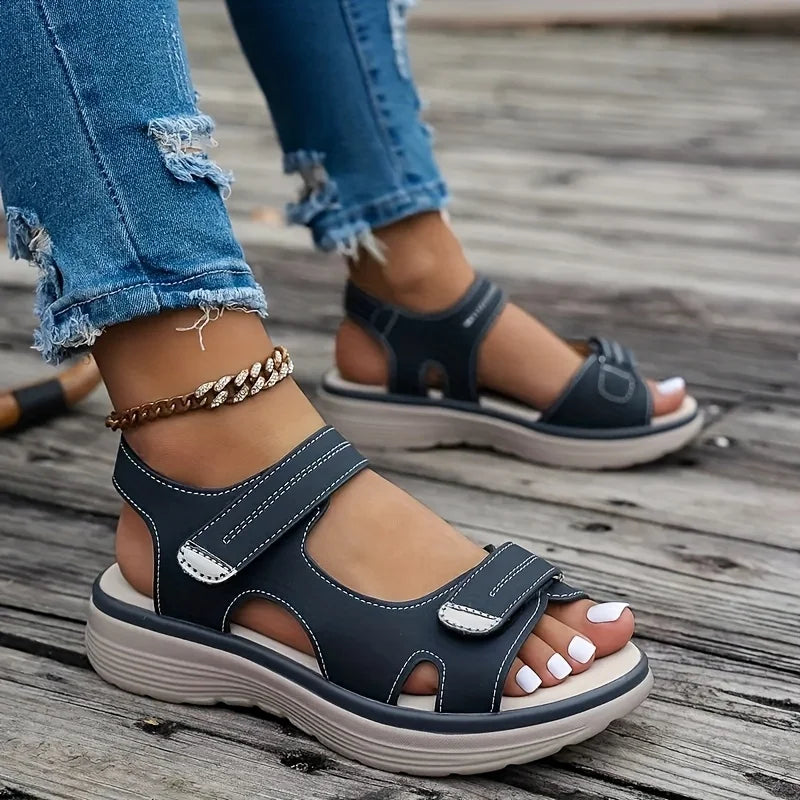 Lina | Damen Bequeme Stützende Sandalen | Für Entspannung & Haltung