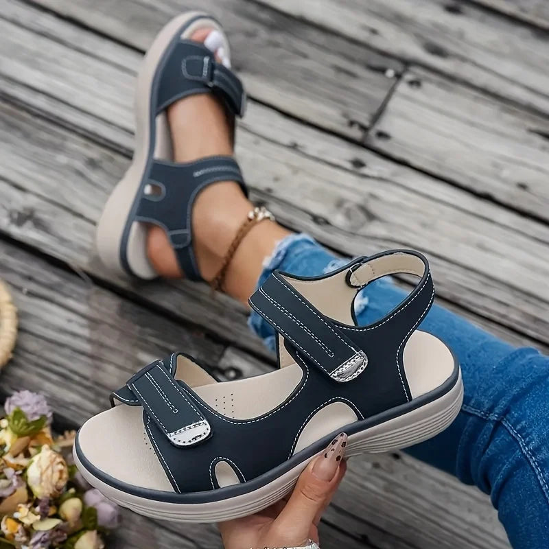Lina | Damen Bequeme Stützende Sandalen | Für Entspannung & Haltung