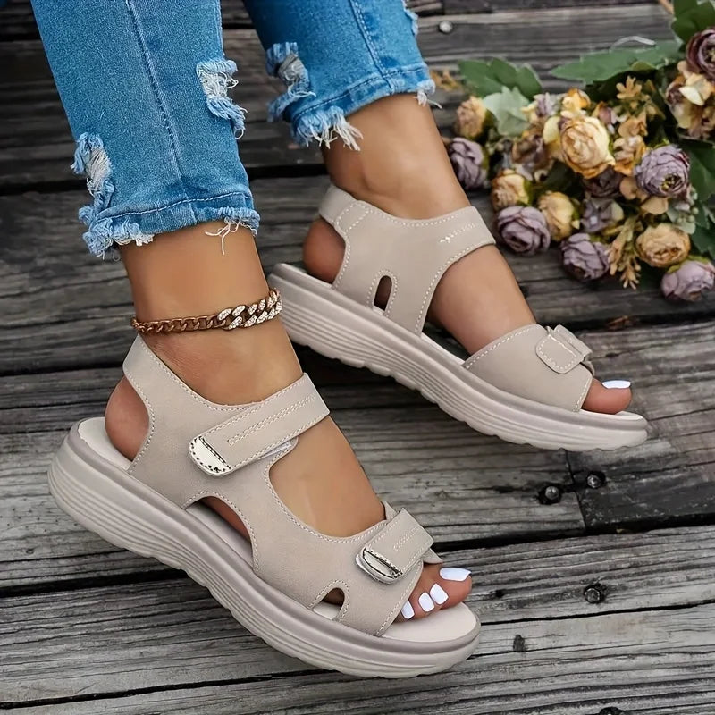 Lina | Damen Bequeme Stützende Sandalen | Für Entspannung & Haltung