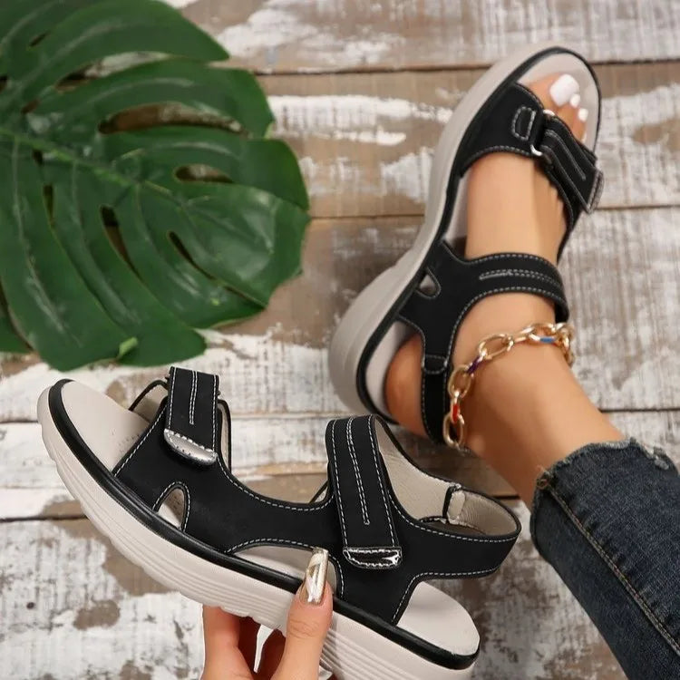 Lina | Damen Bequeme Stützende Sandalen | Für Entspannung & Haltung