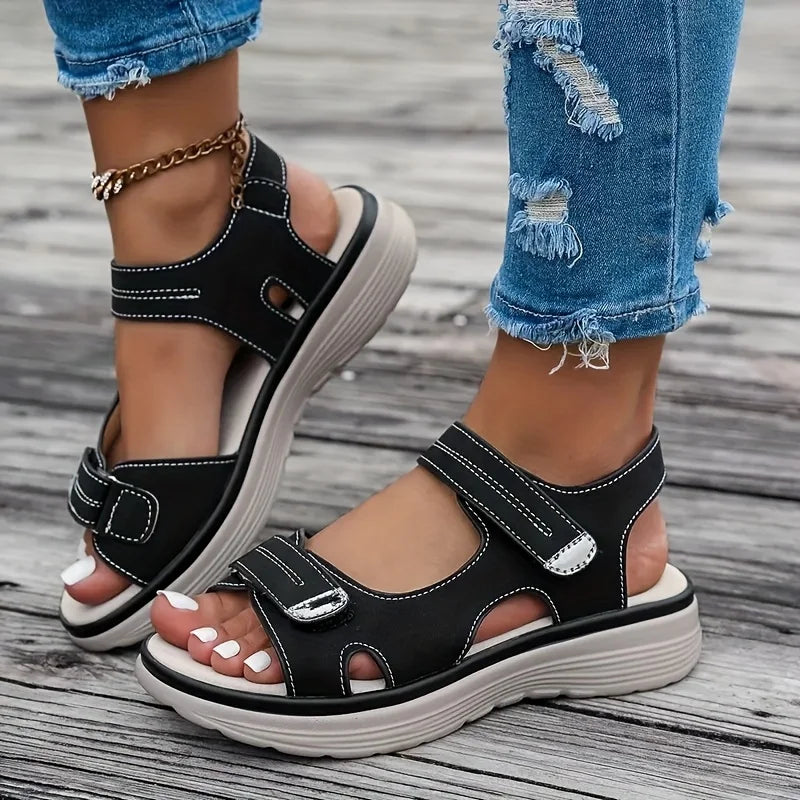 Lina | Damen Bequeme Stützende Sandalen | Für Entspannung & Haltung