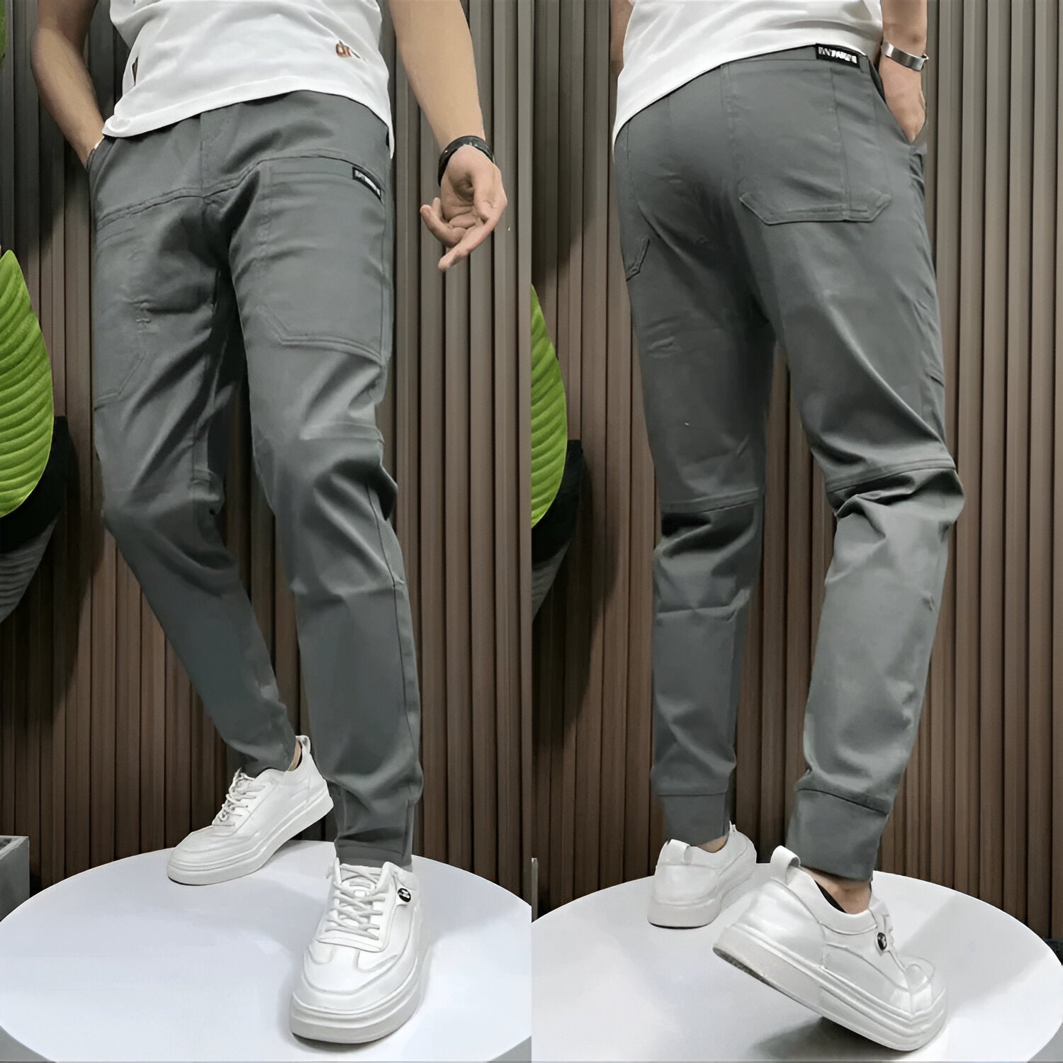 Magnus | Herren Modern Bequem Cargohose | Für Flexibilität & Stil